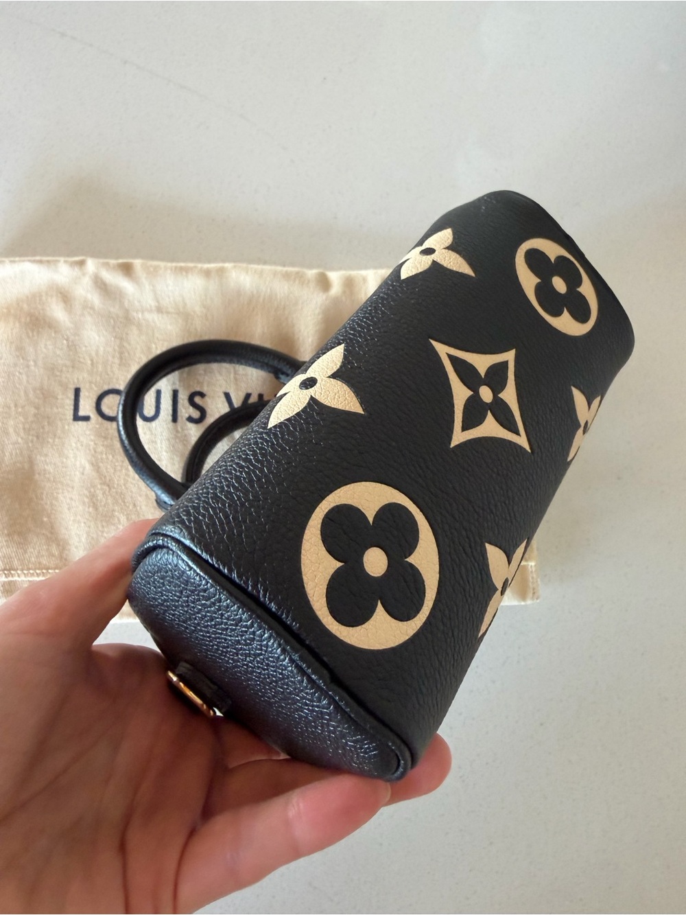 [SOLD] Louis Vuitton Nano Speedy Black - Picture 8 of 16